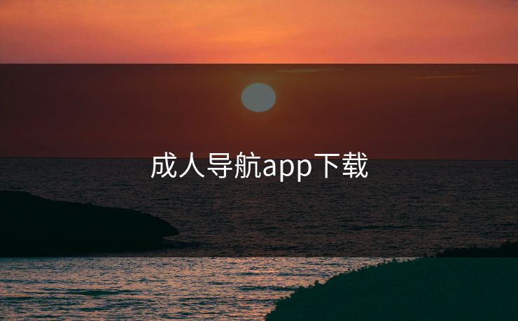成人导航app下载